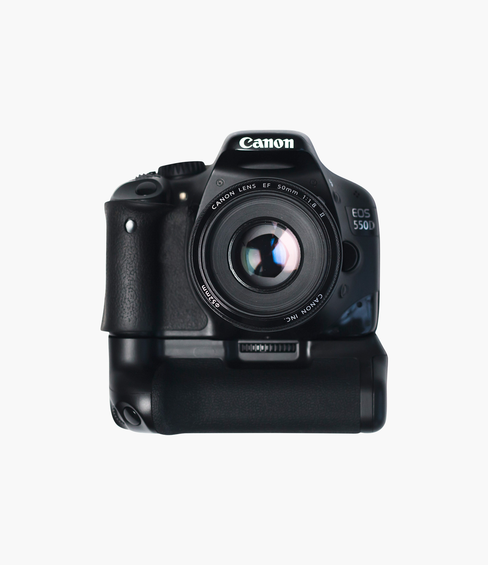 Canon EOS 550D + Vertical Battery Grip