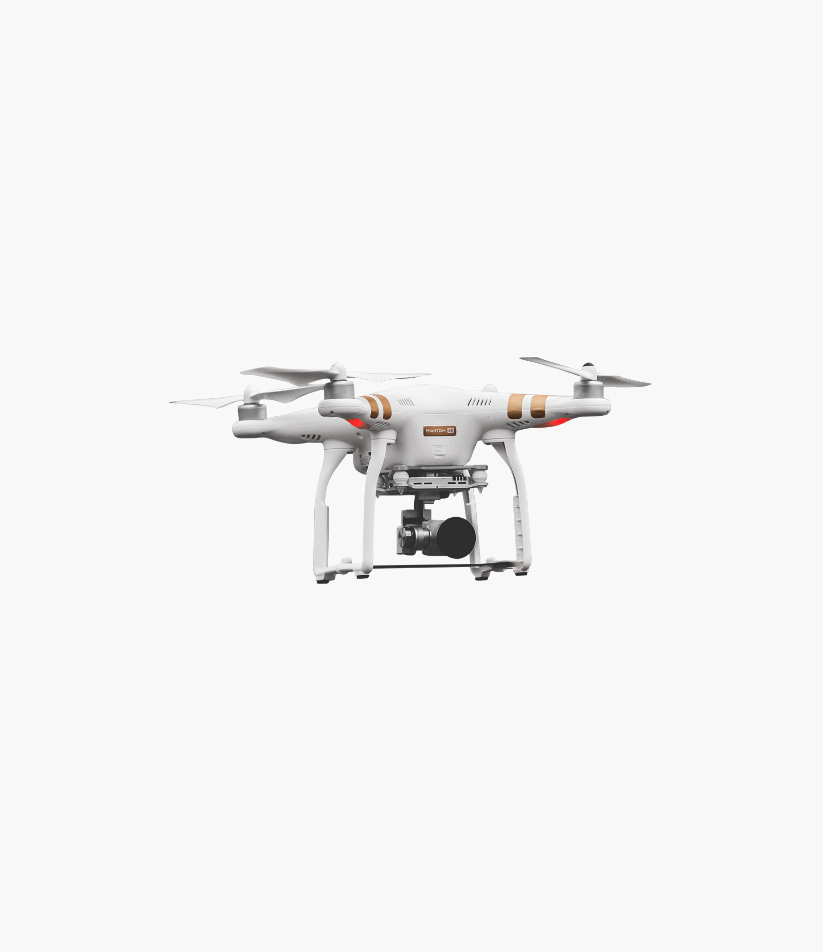 DJI Phantom 4 Advanced Quadcopter Drone + 4K HD Video Camera White